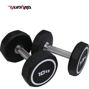 Tập Thể Dục Quả Tạ Nhà Sản Xuất Biểu Tượng Tùy Chỉnh Trọng Lượng 2.5-50Kg Pev Quả Tạ Cố Định Decagon Quả Tạ - Product Image 4