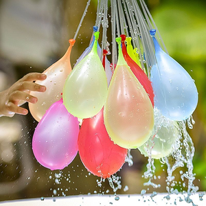 Remplissage rapide facile à utiliser coloré été Splash amusant combat de l'eau activité de plein air jouet pour enfants ballon d'eau jouets à <span class=keywords><strong>bulles</strong></span> - Product Image 1