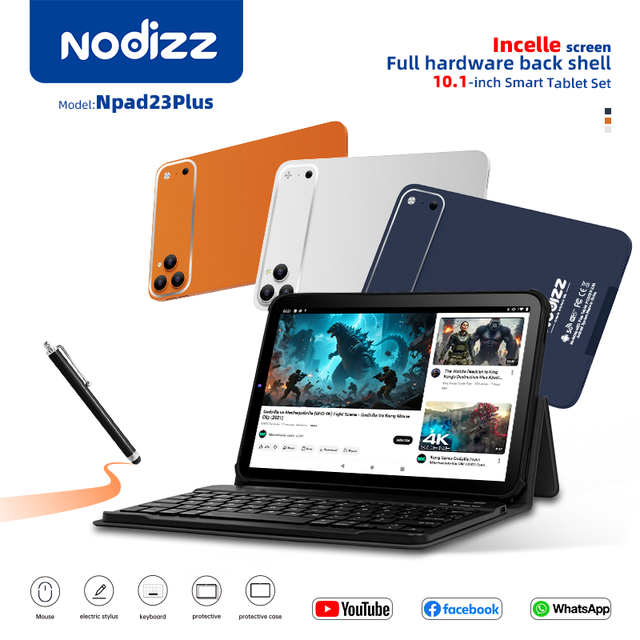 Latest Npad23Plus Tablet In-Cell Display Full Hardware Back Cover 10.1-inch Tablet Bundle Wi-Fi MTK New Android 14 Business Use