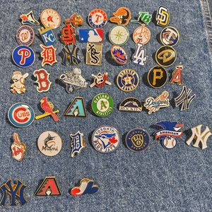 Badge de baseball en métal, bouton, broche, aimant, thèmes Boston Red Sox, New York Yankees, <span class=keywords><strong>Los</strong></span> <span class=keywords><strong>Angeles</strong></span> Dodgers, pour anniversaire - Product Image 6