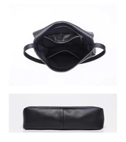 Sac bandoulière vintage en cuir véritable tanné végétal pour femme, idéal pour les trajets quotidiens
