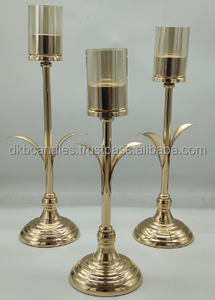 Nuevos Artículos: Portavelas Metálicos Dorados sin Llama, Económicos, para Centros de Mesa de Boda y Decoración del Hogar en Pascua - Product Image 3