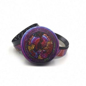 Smoking Accessories Metal Zinc Alloy Smoking Grinder Magnetic UV Engraving Custom Logo <b>Herb</b> Grinder - Product Image 6