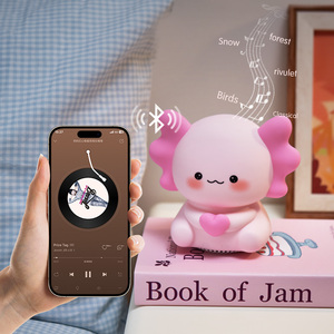 Điều khiển từ xa Trắng tiếng ồn Loa ánh sáng ban đêm Silicone động vật Pat sáng tạo tùy chỉnh <span class=keywords><strong>LED</strong></span> ánh sáng ban đêm đèn cạnh giường ngủ cho trẻ em - Product Image 2