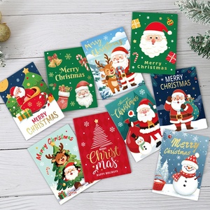Tarjetas de Felicitación Navideñas para Envíos Internacionales, Tarjetas de Papel para Regalos Navideños, Tarjetas para Celebraciones de Temporada - Product Image 6