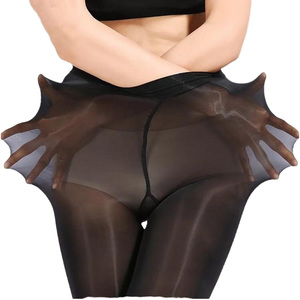 Miss O Crotchless Seamless Tights With Lace Waist | The Tight Spot - Foto 14