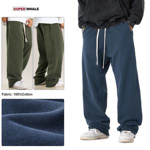 Özel logo 350 gram ağır erkek eşofman altı havlu kumaşlı erkek eşofman altı yıkanmış erkek eşofman altı - Product Image 3