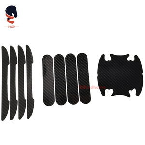 Autocollant de protection anti-collision en fibre de carbone <span class=keywords><strong>K5D</strong></span>, imperméable et anti-rayures, pour voitures universelles, avec utilisation de masquage - Product Image 1