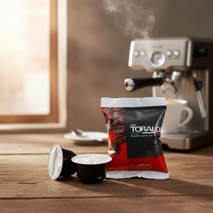 Toraldo Cremosa, Juego de 100 Cápsulas Compatibles con Caffitaly, con Componentes Desechables de Metal, Plástico y Cerámica, Tapas de 0.14/Cápsula - Product Image 3