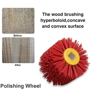 Rueda Abrasiva Roja para Pulir <span class=keywords><strong>y</strong></span> Desoxidar, para Amoladora Angular, Restauración <span class=keywords><strong>de</strong></span> Madera - Product Image 5