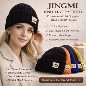 Gorro de Lana Tejido de Ante con Broches para Bebé, Estilo Étnico Personalizado, Despertar Rudo, Treinta y Un Gorros para Mujer - Product Image 1