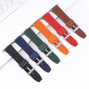 Cinturino in Gomma FKM per Smartwatch, Compatibile con <span class=keywords><strong>Apple</strong></span> <span class=keywords><strong>Watch</strong></span> Serie <span class=keywords><strong>8</strong></span> - Product Image 1