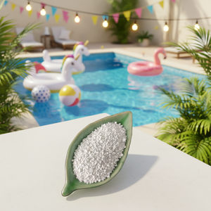 Nouvel Arrivage <span class=keywords><strong>Agent</strong></span> Chimique Auxiliaire Granulaire Blanc à Libération Lente 25 Livres Pureté 99% Marque OEM Certifié MSDS COA pour Choc <span class=keywords><strong>de</strong></span> Piscine - Product Image 2