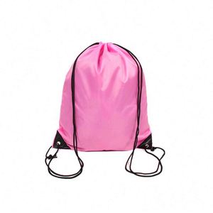 Bolsa con Cordón de Poliéster Barata de Fábrica Original, Bolsa con Cordón de Lona de Algodón Personalizada Promocional - Product Image 2