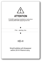 Film hydrogel TPU TPH de 8 pouces, ultra-fin 0,15 mm, haute transparence, anti-rayures, pour machine de découpe