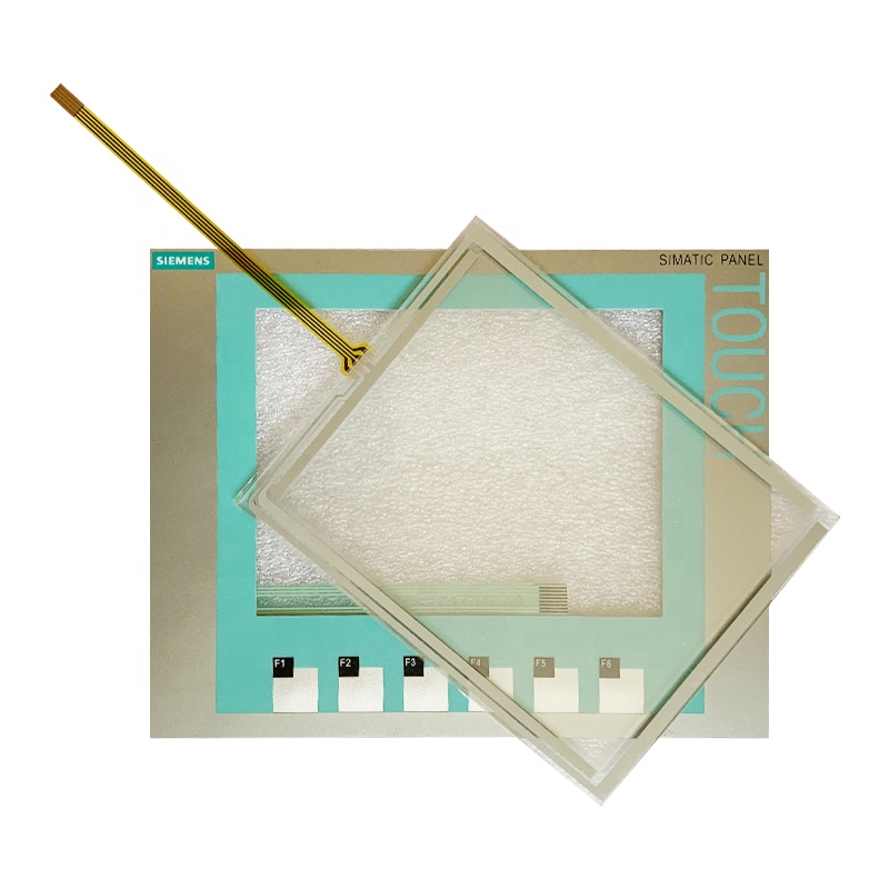 Цифровой преобразователь сенсорного экрана для 6AV6 647-0AD11-3AX0 KTP600, сенсорная панель для 6AV6647-0AD11-3AX0 KTP600 с мембранной клавиатурой + 100% Протестировано