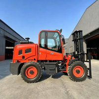 Chariot élévateur tout-terrain diesel 4x4 de 1,5 tonne à vendre EPA4 EURO5
