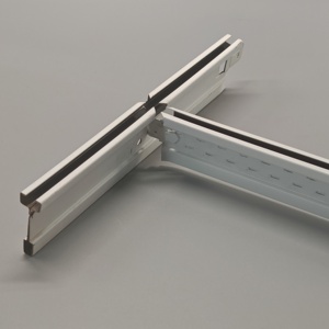 Système de plafond suspendu en grille, profilé de peinture pour plafond, système de ligne noire, profilé en T pour plafond suspendu 38x24 3000mm, barre de support en T - Product Image 1