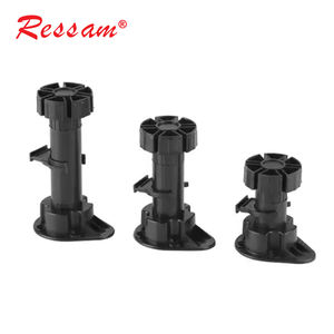 מטבח מתכווננת מתכווננת 100 מ "מ pp חומר שחור החלקה רהיטים רגליים 120 מ" מ פלסטיק לרהיטים - Product Image 6