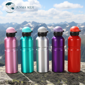 กระติกน้ำพกพาแบบขายส่ง น้ำหนักเบา ดีไซน์ทันสมัย เรียบง่าย ขนาด 750 มล. ทำจากอะลูมิเนียม พร้อมฝาปิด <span class=keywords><strong>ส</strong></span>ำหรับสำนักงานและการออกกำลังกายเบาๆ - Product Image 3