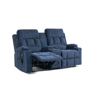 Điện hiện đại vải hai chỗ ngồi massage ngồi có thể ngả ghế nâng với điều khiển từ xa cho rạp chiếu phim rạp chiếu phim sử dụng nhà - Product Image 4