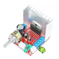 TDA7377 Kit de bricolage de carte d'amplificateur audio 2.0 carte d'amplificateur de puissance stéréo Module d'amplificateur de son à 2 canaux bricolage