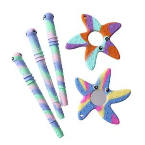 Mordedor de Silicona con Forma de Fruta y Cactus para Bebés, Resistente a Mordeduras, para la Dentición - Product Image 4