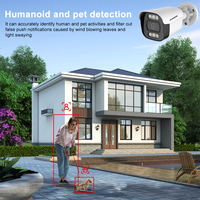 Système de caméra CCTV PoE 8MP 4K 16 canaux avec kit NVR IA et reconnaissance faciale et des animaux de compagnie pour la maison et les entreprises