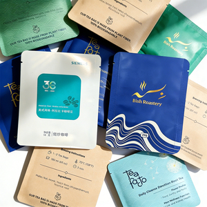 Sachet d'emballage <span class=keywords><strong>de</strong></span> thé biodégradable, scellable à la chaleur, en papier blanc, qualité alimentaire, barrière à l'oxygène, résistant à l'humidité - Product Image 2