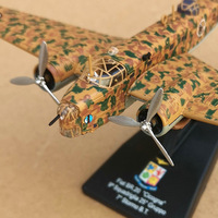 Kits de modèles d'avions bombardiers en alliage, modèle d'avion de la Seconde Guerre mondiale, modèle d'avion en métal Fiat BR.20, modèle d'avion personnalisé à l'échelle 1/200