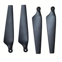 Hélice pliable 11 pouces 1148 à 2 pales en fibre de carbone et nylon, pas de 4,8 pouces, 10,5 g pour UAV RC, personnalisable sur demande