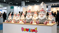 Jouet en peluche gnome mignon, figurine en peluche personnalisée pour cadeau de Noël, décoration de fête, jouet en peluche gnome