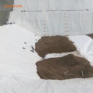 350g 450g 500g Pavimentación de carreteras Reforzado PP/Pet Fibra grapa Geotextil para muros de contención Vertederos Base de piedra <span class=keywords><strong>Cursos</strong></span> - Product Image 5