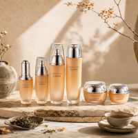 Bouteilles diffuseurs de parfum en verre or champagne avec impression de logo personnalisé, contenants cosmétiques 120ml 100ml 40ml 30ml 50g 30g