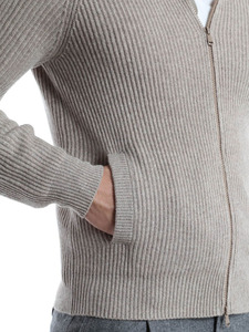 Uomini 100% Lana Cachemire Lavorato A Maglia Maglioni <span class=keywords><strong>Cardigan</strong></span> <span class=keywords><strong>Con</strong></span> <span class=keywords><strong>Cerniera</strong></span> - Product Image 4