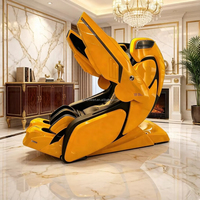 Fauteuil de massage corporel complet 4D à gravité zéro haut de gamme, avec télécommande sans fil, rouleaux de massage des pieds et rail SL, pour usage commercial, direct usine OEM IA