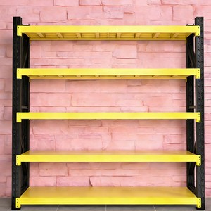 Medium Duty Metal Storage Shop Shelving Racks / Shelving <strong>Unit</strong> / <strong>Cheap</strong> Goods Store <strong>Shelf</strong> <strong>Shelves</strong> for Warehouse - Product Image 1