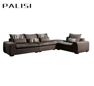 ספה בד פינה מודרני סלון ספה סט עם כריות נוצה קוסטי לאונג עיצוב שני ספה סט ריהוט - Product Image 3