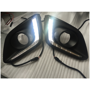 Car Accessories Led <strong>Fog</strong> <strong>Lights</strong> White DRL Driving Lamp for Suzuki <strong>Swift</strong> 2015 2016 - Product Image 4
