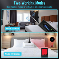 Caméra cachée X13, alarme personnelle, détecteur de caméra espion portable, détecteur de traceur GPS pour les voyages, les hôtels, les voitures, détecteur infrarouge