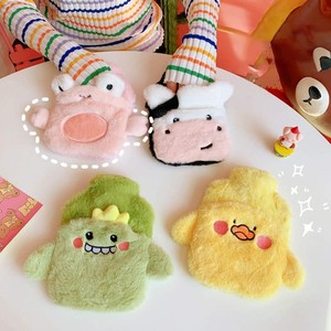 Bouteille d'eau chaude d'injection en <span class=keywords><strong>peluche</strong></span> dessin animé vache lapin dinosaure canard en forme d'animal hiver lit pieds main chaude en <span class=keywords><strong>peluche</strong></span> avec couverture en <span class=keywords><strong>peluche</strong></span> - Product Image 6