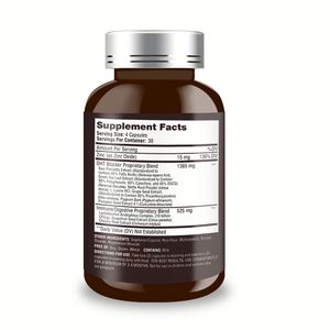 Suplemento Bloqueador de DHT con Etiqueta Personalizada para una Salud Óptima, Control de la Caída del Cabello, Apoyo al Sistema Inmunológico, Cápsulas Bloqueadoras de DHT - Product Image 6
