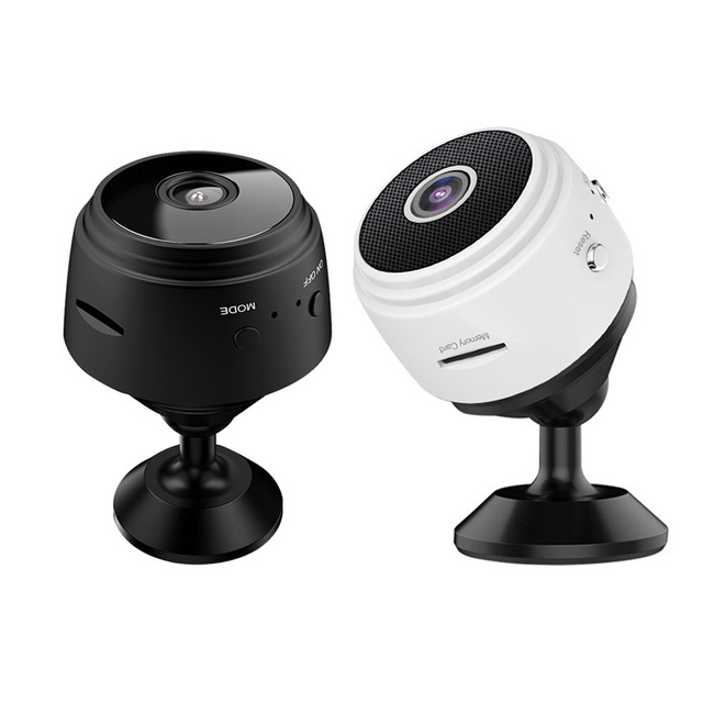 WiFi Mini Wireless IP Camera 1080P HD Night Vision Motion Detection Wide Angle CMOS Sensor Rechargeable Indoor Security Camera
