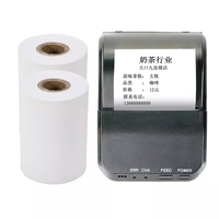 Mini-imprimante thermique portable de 58mm, support Android sans fil, connexion BT, imprimante de reçus de facture thermique