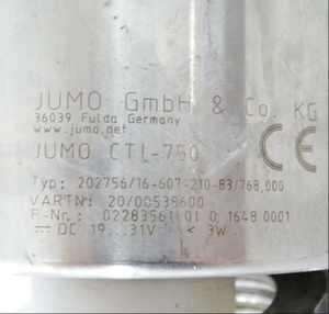 คุณภาพสูง จูโม คอนดักทีฟ ซีทีไอ-750 202756/16-607-0000-84/767.941 - Product Image 2
