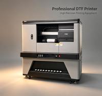 HANHUANG Printer Inkjet UV 4-Head Ricoh Gen6 untuk Kaca/Keramik/Logam, Kontrol Android, Konektivitas USB, Baru