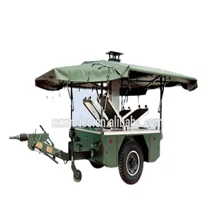 Africa MOD XC-150 Mobile Kitchen Trailer for Western food