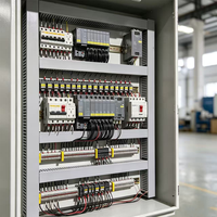 Tableau de commande électrique professionnel PLC avec protection IP55 pour l'automatisation industrielle, les groupes électrogènes diesel et les centres commerciaux