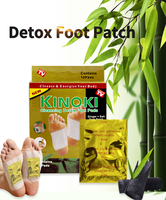 Patchs Détoxifiants Kinoki Dorés Personnalisés Jetables pour le Corps – Élimination des Toxines Corporelles
