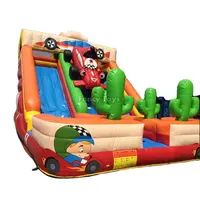 Excited hot! inflatable toys for amusement park/inflatable water park/car bounce city